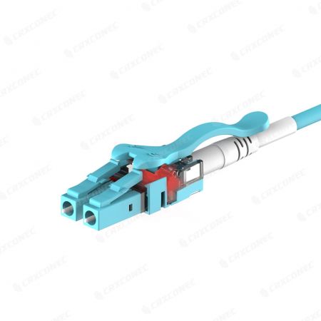 Câble de raccordement à fibre traçable OM3 LC LED - Cordon de brassage fibre optique OM3 LED